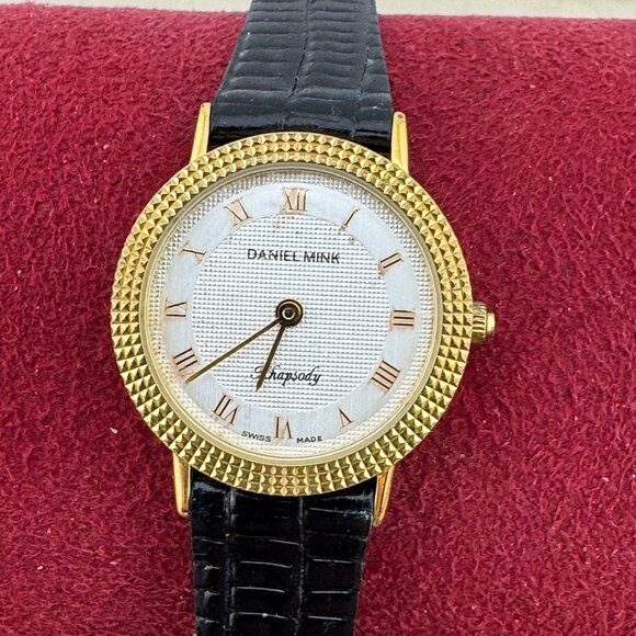 Vintage Daniel Mink "Rhapsody" Swiss Made Watch. Elegantly Styled - Picture 1 of 8